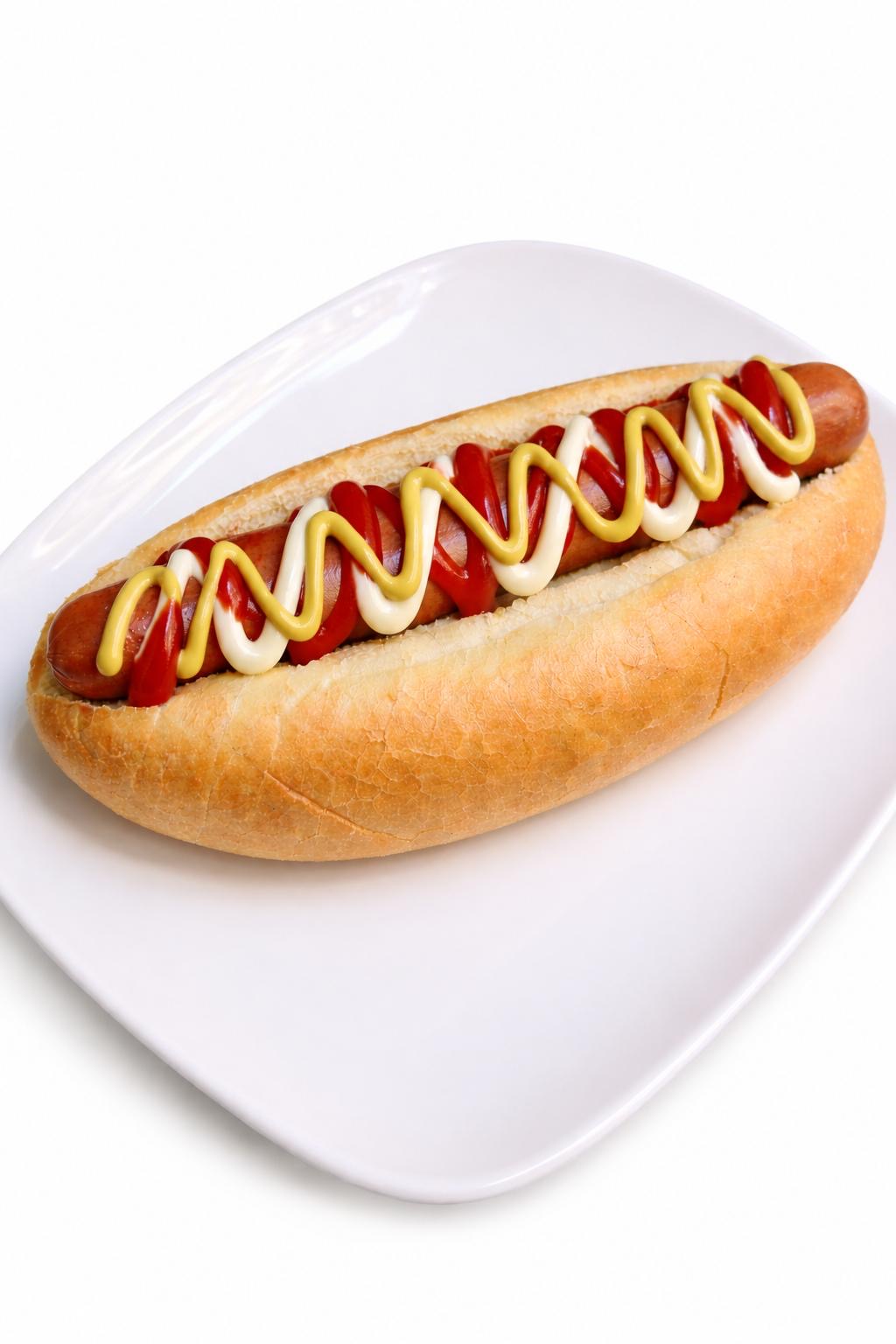 Ketchup / Mayonnaise / Senf Hot Dog