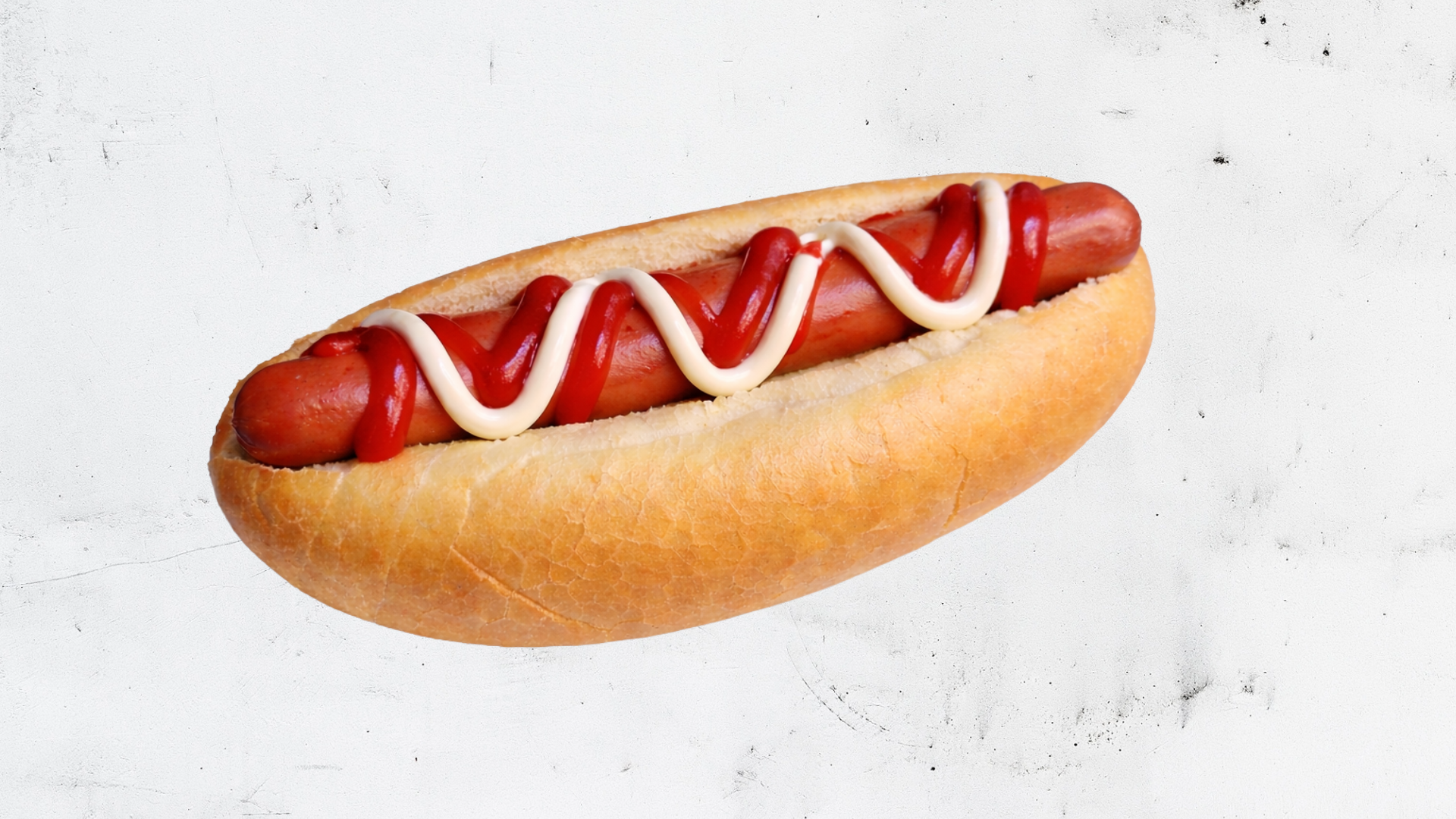 Rot / Weiß Hot Dog