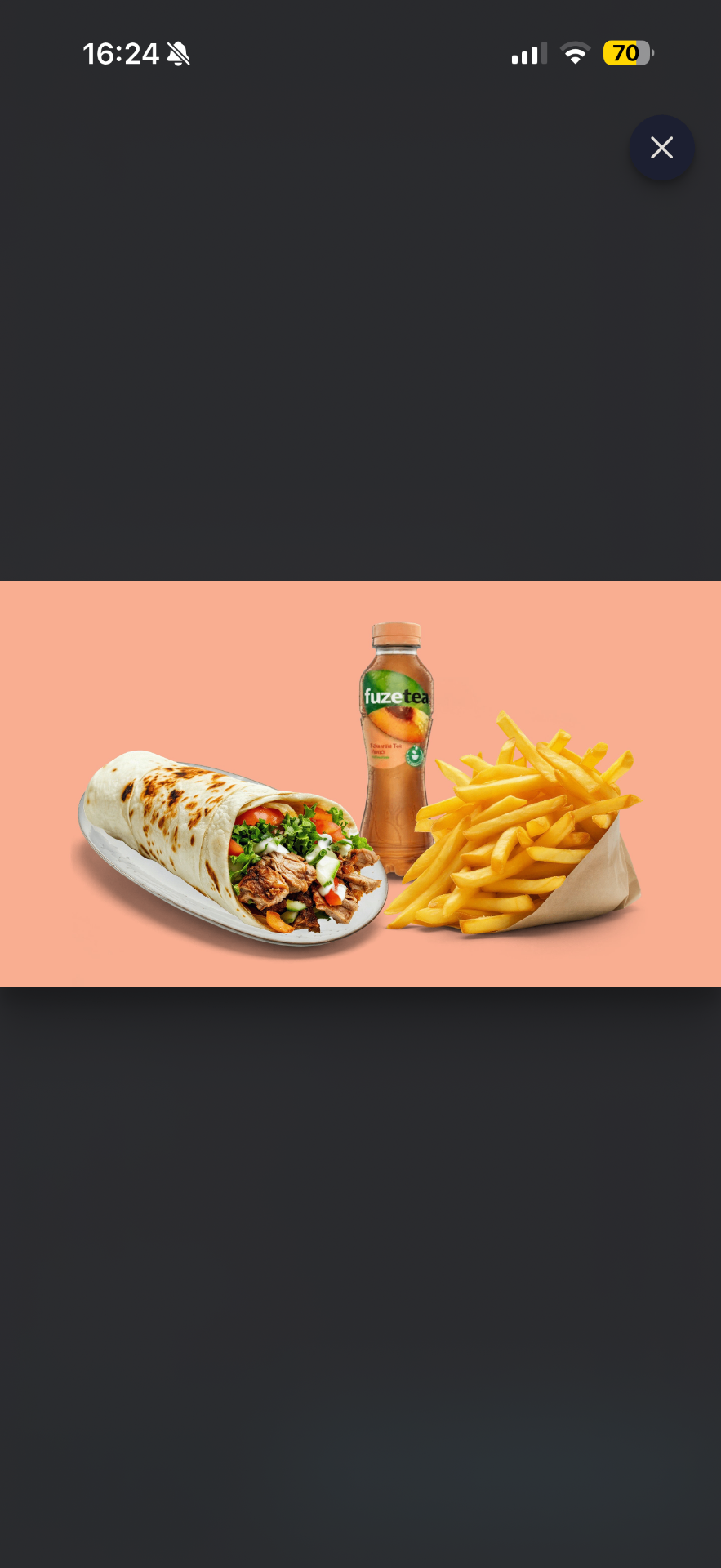 Dürüm Döner Menü